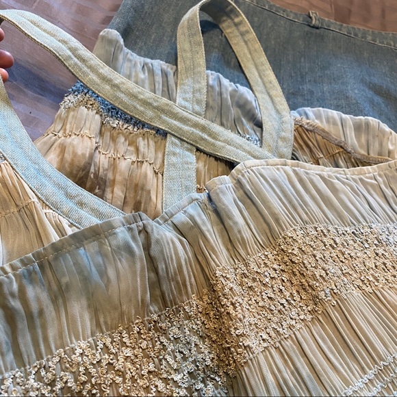 Denim sequence skirt set - Picture 15 of 16